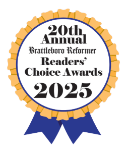 2025 Readers Choice logo Best of Brattleboro