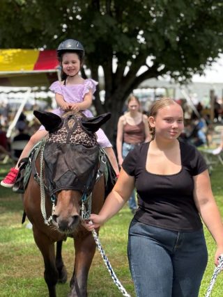 Pony Rider at Fair Day 2026"